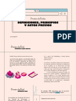 Procesos Electorales - Definiciones Principios y Actos Previos