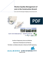 Ensuring Effective Quality Management of Road Projects in The Construction Branch