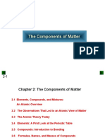 The Components of Matter