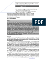 Correlation of Competitive Exercises Technique With Biomechanical Structure of