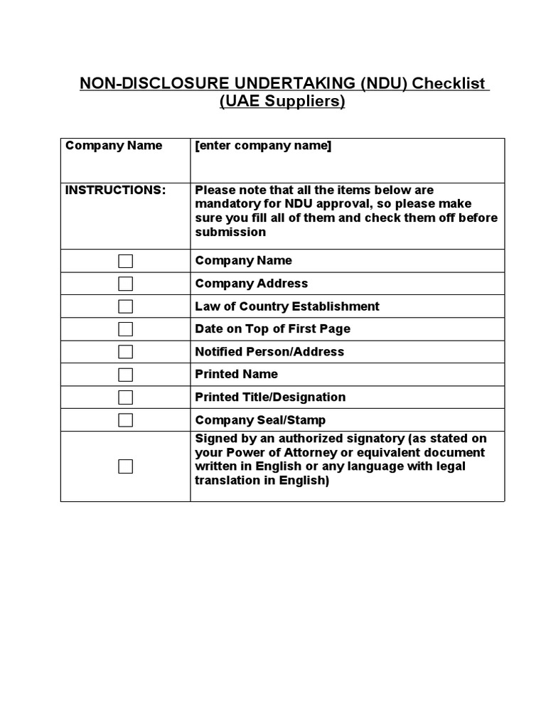 Ndu Uae Suppliers Final 6166b80698a7b | PDF | Classified Information ...