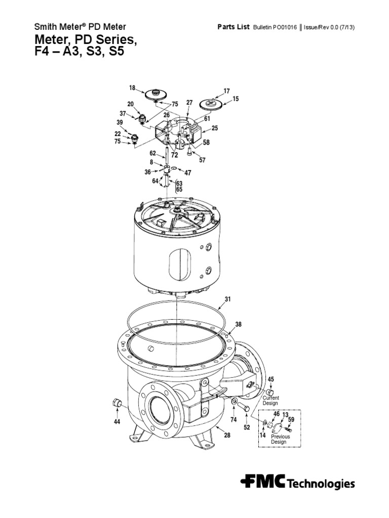 FMC Technologies - SmithMeterF4-A3, S3, S5 | PDF | Helicopter Rotor | Screw