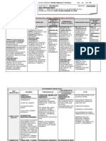 Planeacion Primer Grado Proyecto Uno