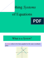 Graphing Systems of Equations