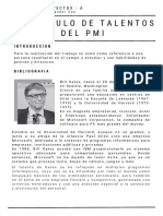 Triangulo de Talentos Del Pmi: Gestión de Proyectos - A