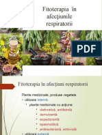 Fitoterapia Afectiunilor Respiratorii