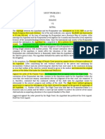 Selectedreference - CIVIL MOOT PROBLEM