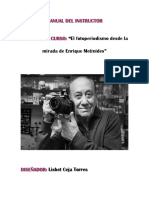 Manual Del Instructor: "El Fotoperiodismo Desde La Mirada de Enrique Metínides"