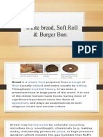 Bread, Soft Rolls and Burger Bun