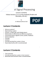 Lecture 2 LTI Systems