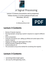 Lecture 3 Convolution and Its Properties