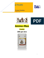 Product Portofolio Powder Line AminoMax