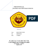 Proposal: Fakultas Hukum