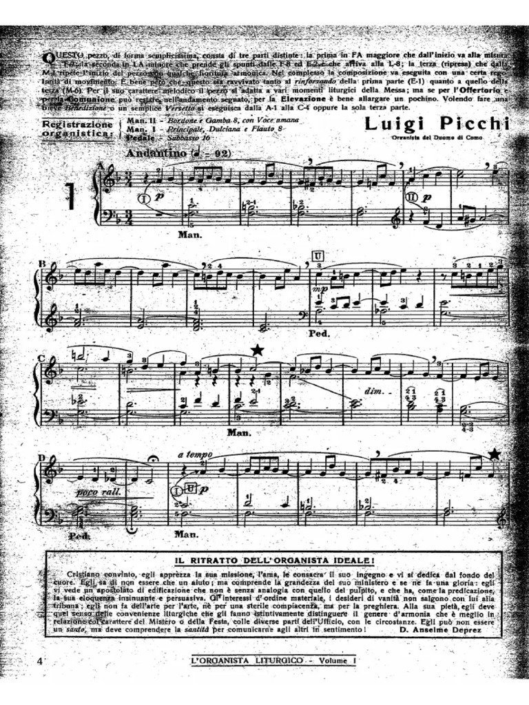 Luigi Picchi Andantino PDF