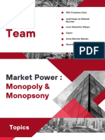 POWER MARKET - Monopoly & Monopsony