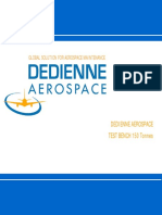 Global Solution For Aerospace Maintenance: Dedienne Aerospace TEST BENCH 150 Tonnes