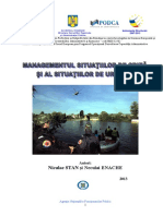 Manual Managementul Situatiilor de Criza Si Situatiilor de Urgenta 2012