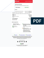 Makasih Udah Pesan Gofood: Rincian Pesanan
