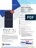 High-performance monocrystalline PERC solar module