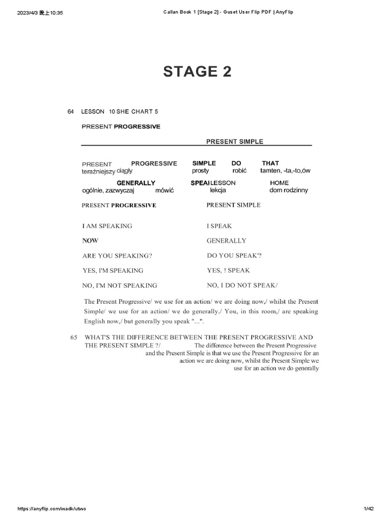 Callan Method スチューデントブック Stage 7-9 Callan Method Book 1 Stage 2 PDF | PDF
