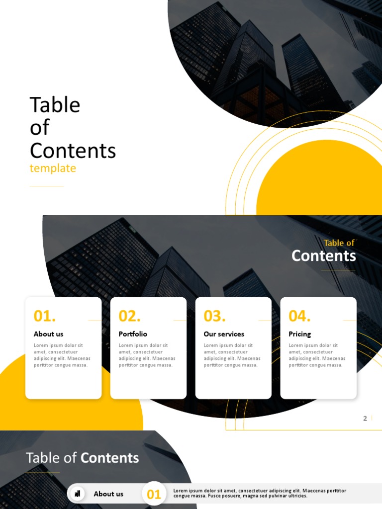 Table of Contents-Creative | PDF | Tullii