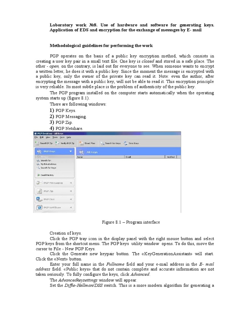 Generate PGP keys and encrypt messages with GnuPG | PDF | Key ...