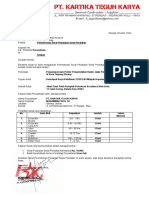 Permohonan Sewa Peralatan PT KTK Paket Tanjungpinang