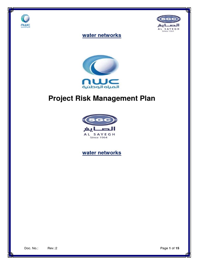Project Risk Management for Water Networks | PDF | Risk | Risk Management