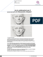 Urbino, Al Via Le Celebrazioni Per Il Bicentenario Di Alessandro Serpieri - Vivere Marche - It, 4 Aprile 2023