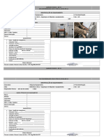 Identificação Do Equipamento: Marca: Modelo: Capacidade: Fabricante: PMT - P. Máx. Trabalho: Data de Fabricação: Outros