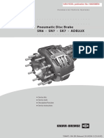 Pneumatic Disc Brake Sn6 - Sn7 - Sk7 - Adb22X: Service Manual