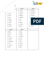 Spelling List (Term 2)