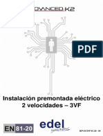 Instalación Premontada Eléctrico 2 Velocidades - 3VF