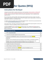 RFQ Template Government Model