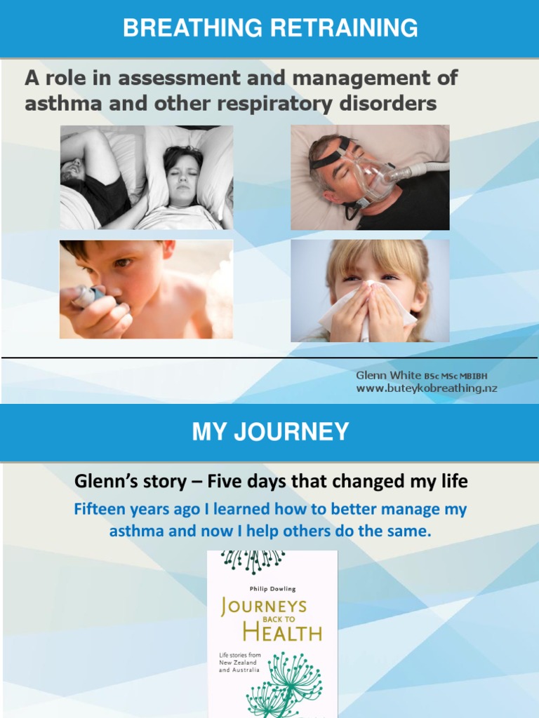 GlennWhiteBreathingRetraining PDF Breathing Asthma