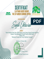 Sertifikat PKD (Sugih Oktavian)