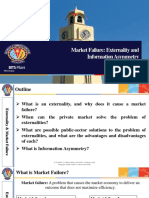 Market Failure: Externality and Information Asymmetry: BITS Pilani