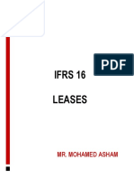 Ifrs 16 Leases: Mr. Mohamed Asham