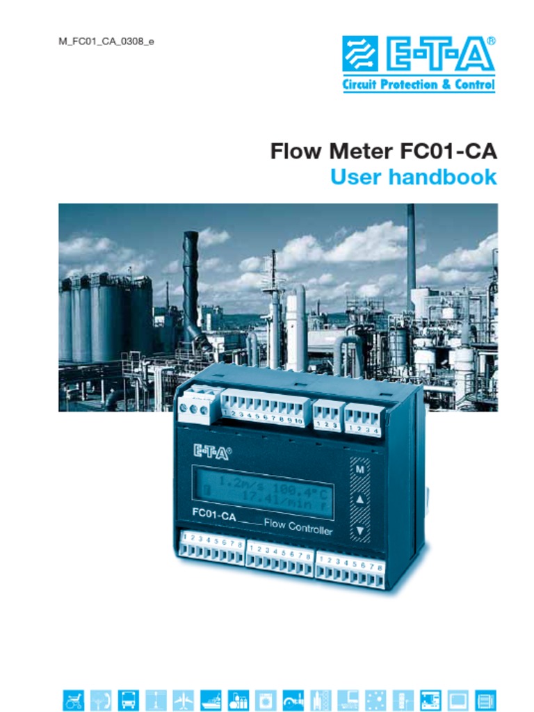 Flow Meter FC01CA Flow Meter FC01CA User Handbook User Handbook