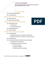 Droit de La Consommation: Leçon 1: Introduction