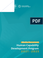 Human Capability Development Program Delivery Plan