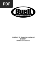 BUELL 2008  XB Models Service Manual