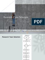 Research Topic Selection