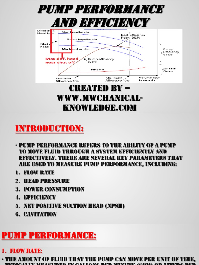 Pump Calculations PDF Pump Physical Quantities