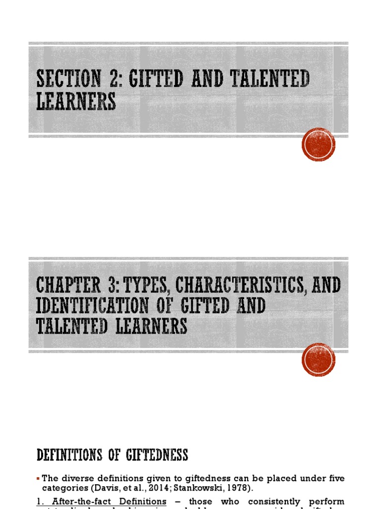 Untitled Pdf Intellectual Giftedness Special Education