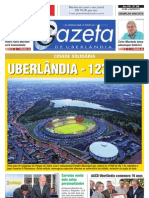 JN Gazeta de Uberlândia - Edição Especial - 123 anos de cidade‏