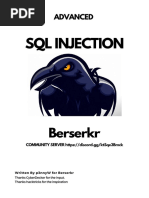 SQL Injection: Berserkr