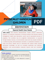 Physically Handicapped Children