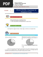 L5.2 - Fractions Fractions in Simplest Form