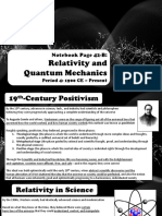 Notebook Page 42-B - Relativity and Quantum Mechanics